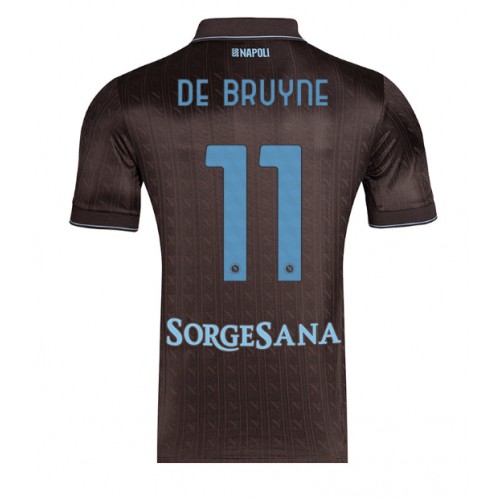 SSC Napoli Kevin De Bruyne #11 Terza Maglia 2025-26 Manica Corta